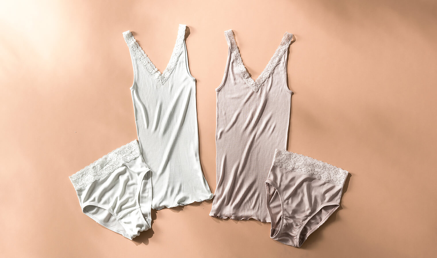 Lace tank and Shorts