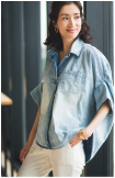 ブラウス1枚で美人見えが叶います!
