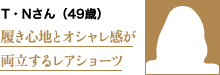 履き心地とオシャレ感が両立するレアショーツ