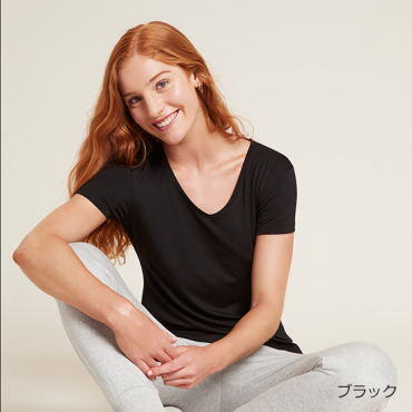 [BOODY]Vネック Tシャツ