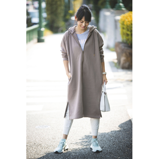 Twenty Three 裏起毛ロングzipパーカー Kobunsha Select Shop Twenty Three 裏起毛 ロングzipパーカー