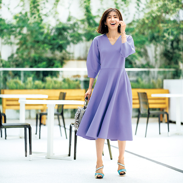 S Girasole 立体シルエットワンピース Kobunsha Select Shop S Girasole 立体シルエットワンピース