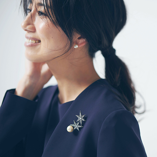 Ader Bijoux 別注 Starパールブローチ Kobunsha Select Shop Ader Bijoux 別注 Starパールブローチ