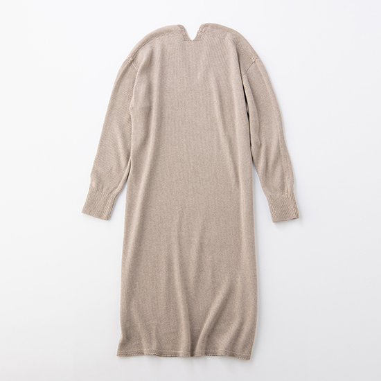 Hasegawa Hasegawa Kokode シルクコットン ニットワンピース Kobunsha Select Shop Hasegawa Hasegawa Kokode シルクコットン ニットワンピース