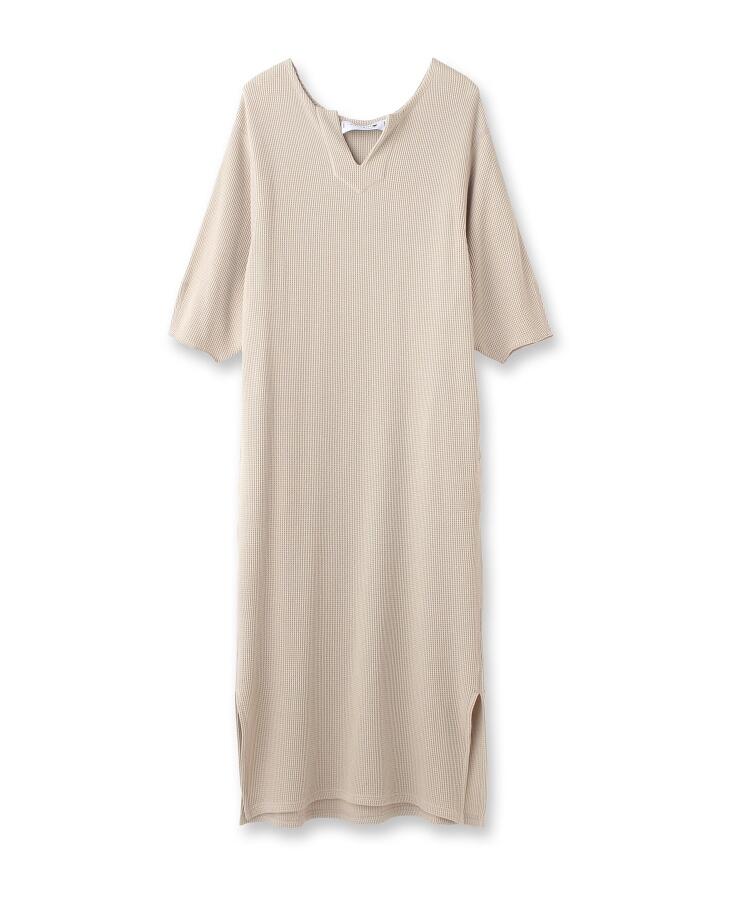 25th別注 Americana ワッフルパフスリーブワンピース Kobunsha Select Shop 25th別注 Americana ワッフルパフスリーブワンピース