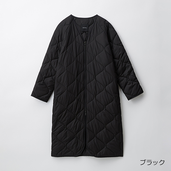 N O R C キルティングノーカラーコート Kobunsha Select Shop N O R C キルティングノーカラーコート