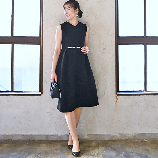 Neige パールポイントワンピース Kobunsha Select Shop Neige パールポイントワンピース