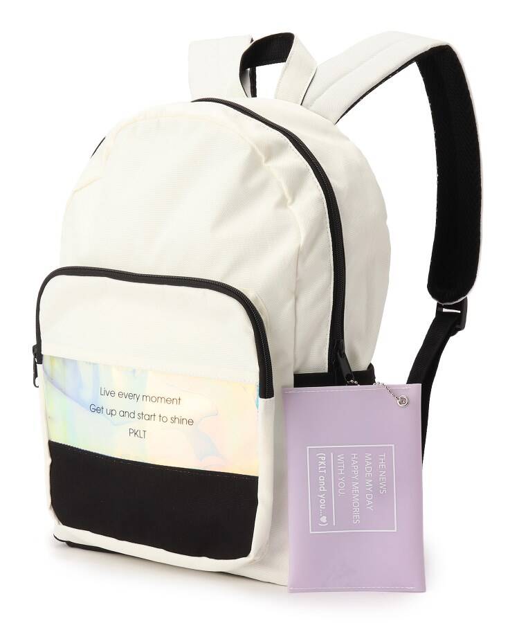 オーロラビニールポケットリュック Kobunsha Select Shop オーロラビニールポケットリュック