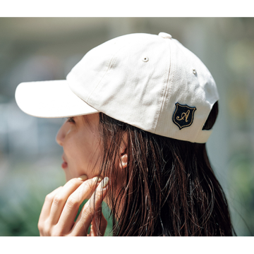 [EUCLAID]イニシャルワッペン付キャップ