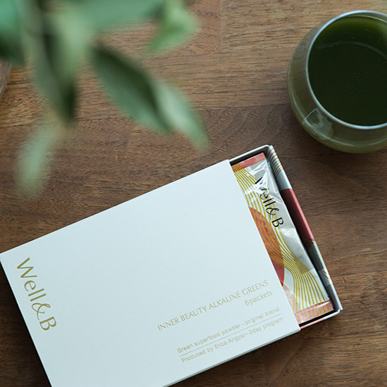 [Well&B]Well&B INNER BEAUTY ALKALINE GREENS 6packets