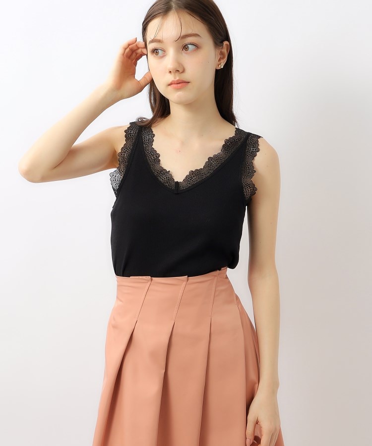 前後2way レースタンクトップ【洗濯機洗い可】 | KOBUNSHA SELECT SHOP