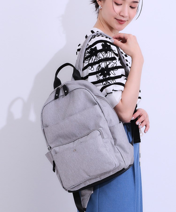 L-A✨ジミーチュウ フィルモア リュック バッグ 大容量 マルチポケット PACKING MULTIPOCKET BACKPACK / ×パッキングマルチポケット