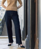 ストレッチストレートデニム【洗濯機洗い可】