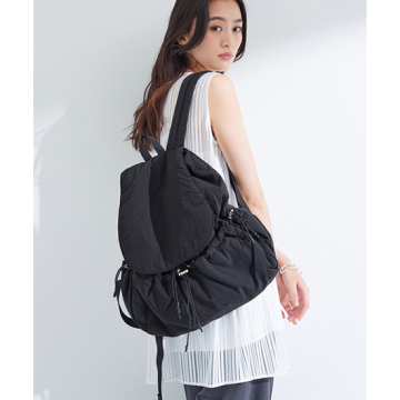 【超軽量】ギャザーリングリュック