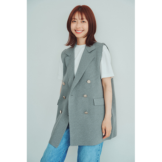 優待価格[TORRAZZO DONNA]Milan rib knit vest