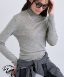 【洗える／薄手／ラメ】シアーラメニット