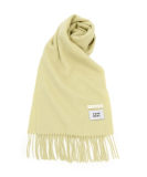 洗えるウール混ラメマフラー