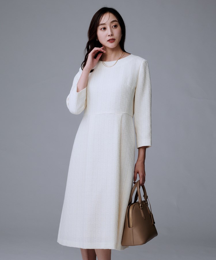 セットアップ可能/きれいめ】ツイードワンピース | KOBUNSHA SELECT