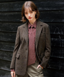 カラーネップツイルジャケット