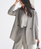 【単品使いOK◎／ライトアウター／セットアップ可】リラクシーメランジジャケット