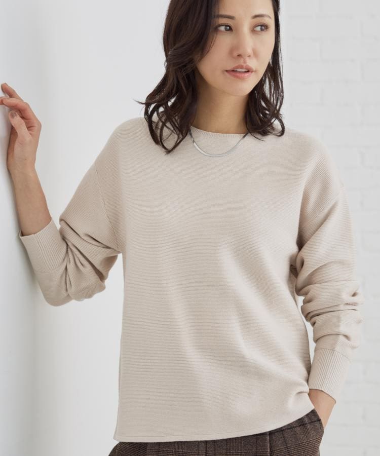 kakoとなります S-XLサイズ/選べる7色】どこから見ても美しい ガーターニット/毛