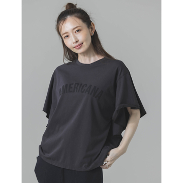 [MICA&DEAL]フリルスリーブT-shirt