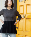 ミニケーブル切替ペプラムニット