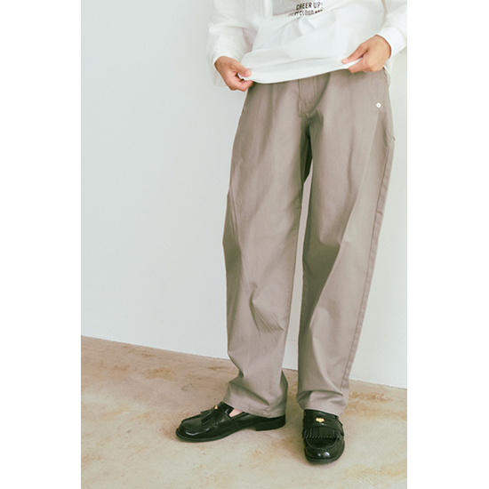 [TOLNERA]太もも細見せサイドタックパンツ