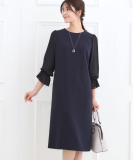 【フォーマル／入卒／セットアップ可】キャンディスリーブワンピース