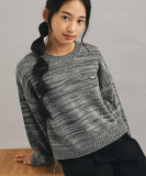 【プチプラ】短丈ニットプルオーバー