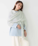 スパンコールストール／きらめきを纏う／大人の軽やかストール