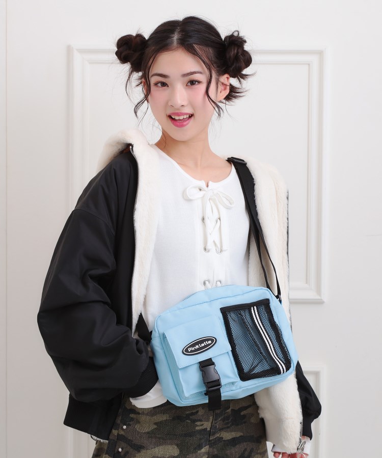 ラインメッシュショルダーバッグ | KOBUNSHA SELECT SHOP