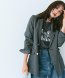 ストレッチダブルブレストテーラードジャケット/セットアップ対応可【洗濯機OK】