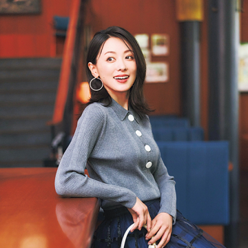 "[TORRAZZO DONNA]衿付きニットトップス"