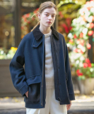 【CLASSY.12月号/otonaMUSE11月号掲載】ウールハンティングブルゾン