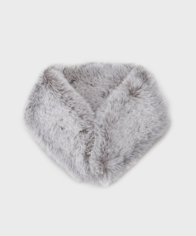 エコファーミニ／ワンタッチでつけ外し簡単／ふわふわ暖かい