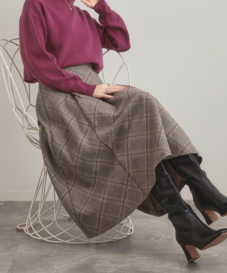 TRチェックスカート | KOBUNSHA SELECT SHOP | TRチェックスカート