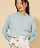 "【COLLECTION LINE】フリルラメニット"