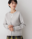 【洗える】クルーネックカーディガン