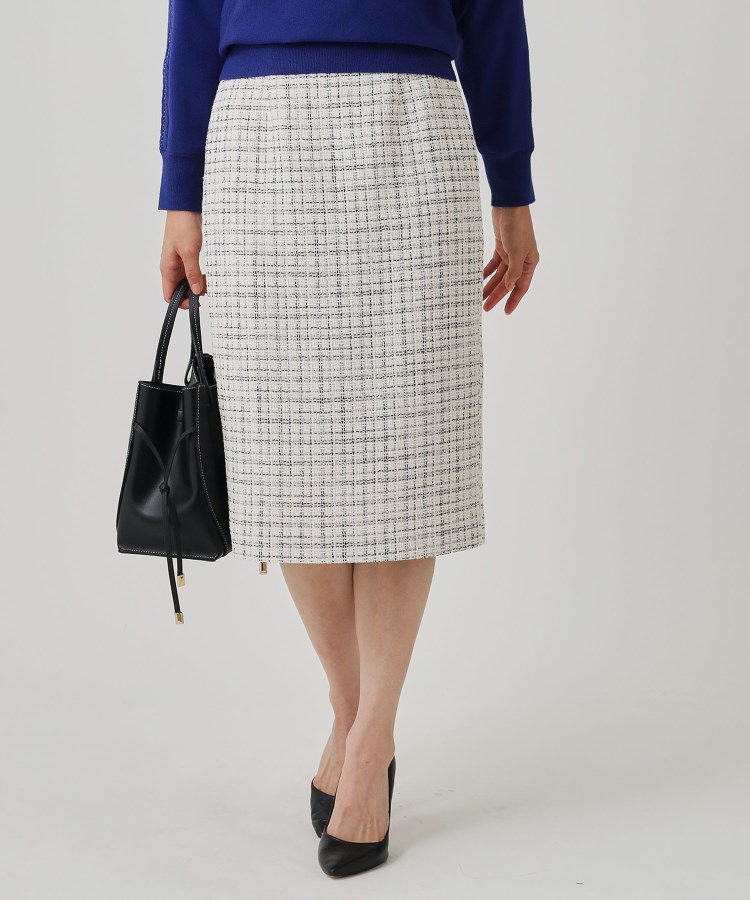 【日本製】ツイードタイトスカート