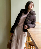 KAWADAダウンショートコート【撥水/洗濯機OK/静電気防止裏地】《XS～LL》