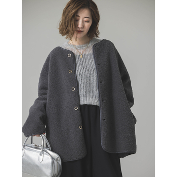 [ACUTA]【リバーシブル】ボアコート