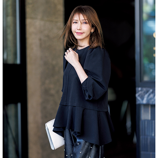 [SECRET TROPHY]ペプラムプルオーバー