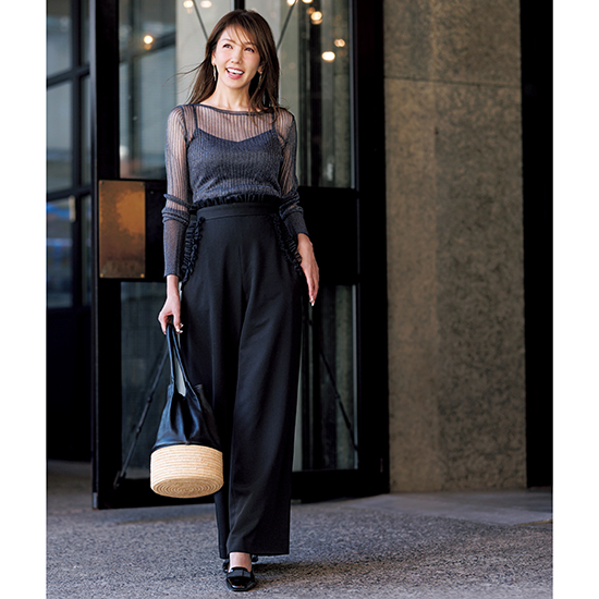 [SECRET TROPHY]チュールパンツ