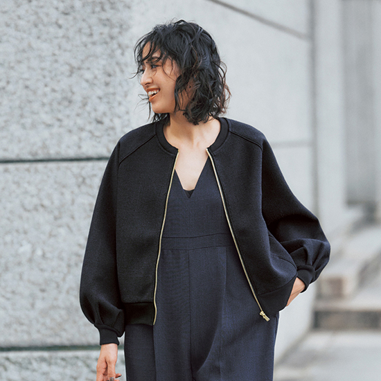 [SUGAR by yuu]ツイードブルゾン