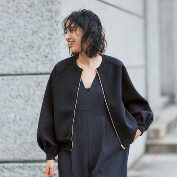 [SUGAR by yuu]ツイードブルゾン