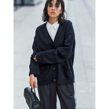 [WRAY]ビッグシルエットライトカーディガン