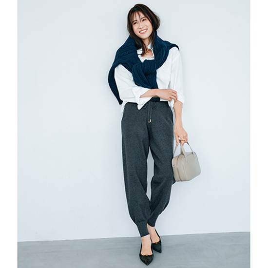 [Emma Taylor]ニットジョガーパンツ