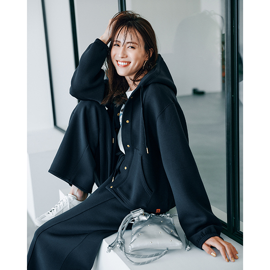 [UNIVERSAL OVERALL]ダンボールニットフードジャケット