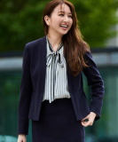 【日本製／セットアップ可】ジャージ素材のカラーレスジャケット